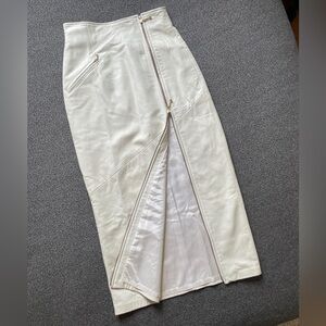 Danier | Long Leather Skirt